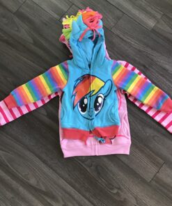 My Little Pony Toddler Girls Zip-up Hoodie 5-6 Pinkie Pie 9 B16CshZ1nLS