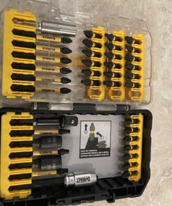DEWALT Screwdriver Bit Set, Impact Ready, FlexTorq, 40-Piece (DWA2T40IR) 40-Piece Impact Ready Set 56 B17kuWTCKGS