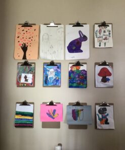 Letter Size Clipboards 9'' x 12.5'' Standard Clip Hardboard (Pack of 12) 30 B17t8T60eaS