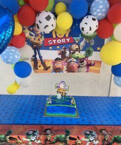 Amscan 571426 Disney© "Toy Story" Table Cover, 1 piece, Party Favor Tablecover 1-Count 4 B17yvh2DY3S
