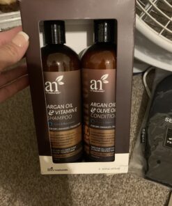artnaturals Moroccan Argan Oil Hair Loss Shampoo & Conditioner Set - (2 x 16 Fl Oz / 473ml) - Sulfate Free Hair Regrowth - Treatment for Hair Loss, Thinning Hair & Hair Growth, Men & Women 16 Fl Oz (Pack of 2) 25 B18CFqNsCUS 1