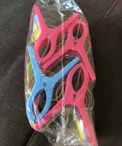 ESFUN 16 Pack Beach Towel Clips Holder for Pool Chairs on Cruise-Jumbo Size,Plastic Clothes Pegs Hanging Clip Clamps to Keep Your Towel from Blowing Away,Fashion Bright Color 16pcs 37 B18DNopJLqS