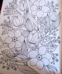 Twilight Garden Coloring Book: Published in Sweden as "Blomstermandala" (Gsp- Trade) Hardcover 55 B18H0dMT9wS