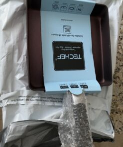 TECHEF - Tamagoyaki Japanese Omelette Pan / Egg Pan, Made in Korea (Purple) (Large) Large 41 B18SQPaohaS