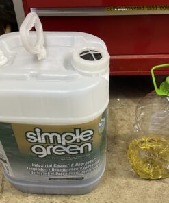 Simple Green, SMP13006, Industrial Cleaner/Degreaser, 1 / Each, White, 5 Gallons (Pack of 1) 5 Gallons (Pack of 1) 3 B18v6ugEVS