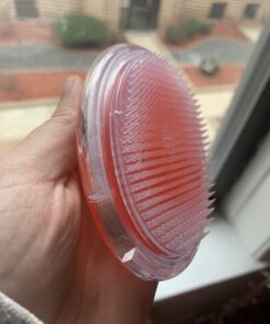 Dylonic Exfoliating Brush & Ingrown Hair Treatment for Bikini Area-Razor Bump Treatment for Bikini Area, Eliminate Shaving Irritation for Face, Armpit, Legs, Neck, Bikini Line-Skin Exfoliator Solution 1pk Orange 43 B1990VxpzmS