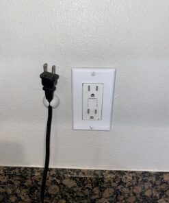 Cable Clips, OHill 16 Pack White Self Adhesive Cord Holder, Ideal Cable Management Cord Organizer Wire Keeper for Phone Charger, Computer, Desk, Home, Office, Car, Nightstand 49 B19MvZHpwiS