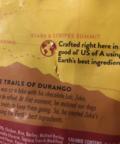 Zuke’s Mini Naturals Soft Dog Treats for Training, Soft and Chewy Dog Training Treats with Chicken Recipe 32 B19VXjmfQPS