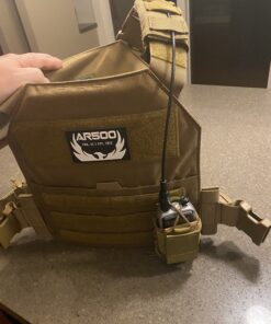 MOLLE Tactical Pouch Bag Radio Phone GPS Holster Holder BaoFeng Two-Way BF-F8HP UV-5R UV-82HP UV-5X3 UV-82C Garmin Retevis Motorola T460 T600 MR350R MH230R Midland Arcshell Coyote Brown 20 B19YkCj4B2S