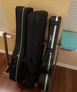 Gator Cases Lightweight Polyfoam Guitar Case fits Stratocaster and Telecaster Style Electric Guitars (GL-ELECTRIC),Black 52 B19ZVyx04S