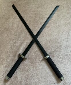 Snake Eye Tactical Dual Twin Ninja Sword with Dual Shoulder Sheath Each Blade 1456SE 17 B19jiLt9SS