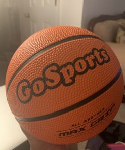 GoSports 7 Inch Mini Basketball 3 Pack with Premium Pump - Perfect for Mini Hoops or Training 25 B1A 7tDJLS