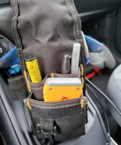 Custom Leathercraft CLC 1104 Construction Multi-Purpose Poly Tool Holder, Cell Phone Holder 1 92 B1AOGCtS93S