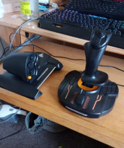 Thrustmaster USB T.16000M FCS HOTAS with Flight Controller & Throttle (Windows) Black T16000M FCS HOTAS 49 B1APNyYhLyS 1