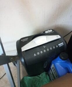 Aurora AU875XA Paper and Credit Card Shredder with 3.7-Gallon Wastebasket, 8-Sheet Cross-Cut with Basket 8-Sheet Crosscut 26 B1AmPcz3qbS