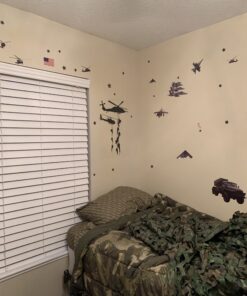 Wall Pops ST1289 Military Wall Sticker 13 B1B qFlYsnS