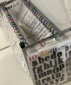 Charles Leonard Loose Leaf Rings, 1" Diameter, Metallic Assorted Colors, (85000), 50 per pack Assorted Metallic Colors 50 Count 1 Inch Diameter 19 B1B2EzNrhkS