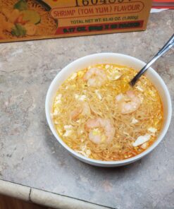 Mama Instant Noodle, Tom Yum Shrimp Spicy Flavor, 3.17 Ounce (Pack of 20) 3.17 Ounce (Pack of 20) 11 B1B938sRFQS