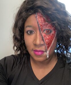 Kangaroo's Halloween Makeup Monster Liquid Latex I Quick Drying Liquid Latex Sfx Makeup Kit I Multi-Purpose Liquid Rubber White Face Paint for Zombie Makeup, Costume Makeup, Fake Scars 16oz Pint 50 B1BLuBNLcAS