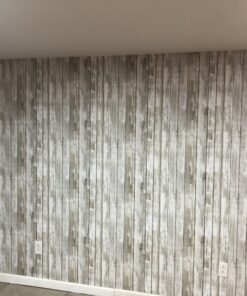 RoomMates RMK9050WP White Distressed Wood Peel and Stick Wallpaper Rustic Wood 65 B1BqtoVTC9S