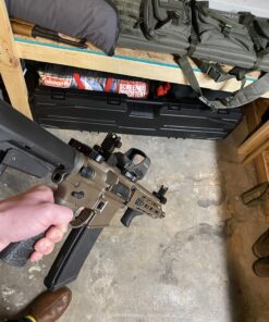 -Combat Vet Owned Company- Dagger Defense Tactical flip up BUIS Picatinny Rail Mounted Backup Iron Sights. Black 54 B1CCC4ssGVS