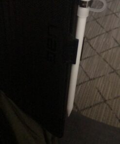 MoKo Pencil Cap Holder Fit Apple Pencil 1st Generation, USB Cable Tether and Pencil Cap, Fit New iPad 10th Generation 2022, iPad 9th/8th/7th/6th Gen, iPad Mini 5,White White 28 B1CPAu9GaS