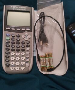 Texas Instruments Ti-84 plus Graphing calculator - Black 19 B1CWZRvBqTS