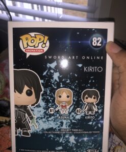 Funko POP Anime: Sword Art Online Kirito Action Figure 31 B1Cd1wrD3MS