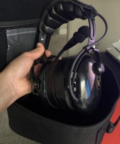 KORE AVIATION KA-1 General Aviation Headset for Pilots | Mono and Stereo Compatibility, Passive Noise Reduction, Noise Canceling Microphone, Gel Ear Seals, Adjustable Headband, Headset Bag 39 B1Clrz0dXS