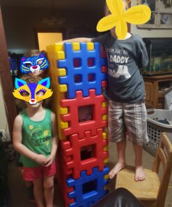 Little Tikes Big Waffle Block Set - 18 pieces, Blue/Red/Yellow 49 B1CmWaqSwXS