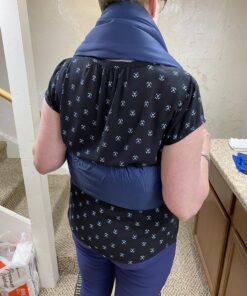 Huzi Infinity Pillow - Home Travel Soft Neck Scarf Support Sleep Grey 43 B1CutCqXTS