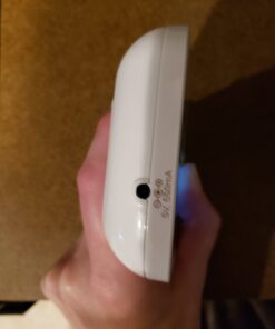 Infant Optics DXR-8 480p Video Baby Monitor, Non-WiFi Hack-Proof FHSS Connection, Interchangeable Lenses, Pan Tilt Zoom, LED Sound Bar, Night Vision, and Two-way Talk, low battery 46 B1D0j2V5eRS