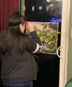 Beistle Pin The Tail On The Dinosaur Game, 18" x 21½", Multicolored, Birthday, Children's party, Halloween, Christmas 31 B1DRgUKDPCS