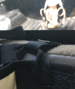 Plush Paws Products Premium Rear Car Seat Protector w/Hammock | Washable & Waterproof Back Seat Dog Cover for Car, Truck, & SUV | Nonslip, Tear Resistant Pet Seat Cover | X-Large Tan Extra Large 19 B1DpDRdfMLS 1