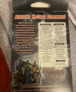 YuGiOh Samurai Warlords 1st Edition Structure Deck (Yu Gi Oh ZEXAL) 13 B1DuI8c dQS