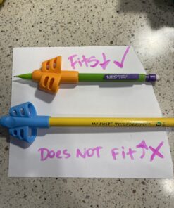 Mr. Pen- Pencil Grips for Kids Handwriting, 20 PCS (10 Finger Grips+10 Clips), Pencil Grips, Pencil Grips for Kids, Pencil Holder For Kids, Pencil Grippers, Finger Grips For Pencils, Pen Grip 29 B1F2HPD7OvS