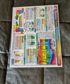 Rainbow® FOOT Reflexology/ Acupressure Massage CHART in the Inner Light Resources Rainbow® Cards & Charts Series. 8.5 x 11 in; 2-sided (Small Poster/ Large Card) 19 B1FOkFz8YpS