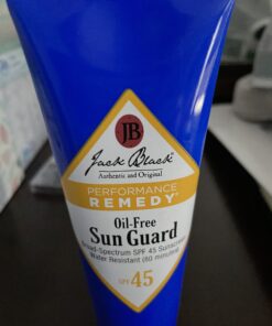 Jack Black, Oil-Free Sun Guard SPF 45 Sunscreen 4 Fl Oz (Pack of 1) 18 B1FRTAVZ8S