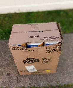 Bounty Quick-Size Paper Towels, White, 12 Family Rolls = 30 Regular Rolls 42 B1Fm5tSbHcS