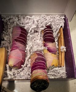 MAMA WUNDERBAR Sage Bundles* White Sage and Palo Santo * Handmade Smudge Kit * Floral Sage Sticks 42 B1FwbWKdLS