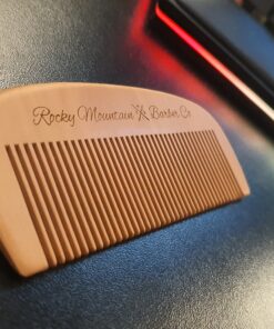 Hair Comb - Wood with Anti-Static & No Snag Handmade Brush for Beard, Head Hair, Mustache with Design in Gift Box 51 B1GEhi31U0S 1