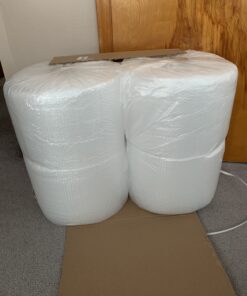 upkg Brand 3/16" 700 ft x 12"Small Bubble Cushioning Wrap, Perforated Every 12 (4 Rolls X 175 = 700 feet) 10 B1GLoZn4FOS