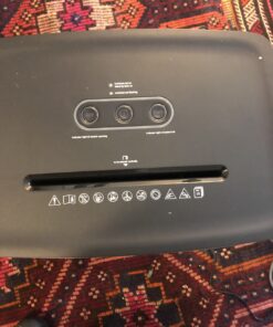 BONSEN Paper Shredder, 20-Sheet 60 Mins Nonstop Heavy Duty Paper Shredder for Office, 60dB Ultra Quiet Cross-Cut Shredder with 6.6 Gals Basket, Anti-Jam CD and Credit Shredder for Home Office (S3104) 32 B1GbwmX6VbS