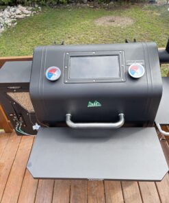 3 1/8 inch BBQ Thermometer Gauge 2 Pcs Charcoal Grill Pit Smoker Temp Gauge Grill Thermometer Replacement for Oklahoma Joe's Smokers, and Smoker Wood Charcoal Pit, Large Face Grill Thermometer 2 Pack 33 B1H78KCId S