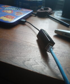 UGREEN Ethernet Adapter USB to 10 100 Mbps Network Adapter RJ45 Wired LAN Adapter for Laptop PC Compatible with Nintendo Switch Wii Wii U MacBook Chromebook Surface Windows macOS Linux (Black) Black 60 B1HaKGySgS