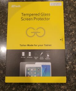 JETech Screen Protector for iPad (9.7-Inch, 2018/2017 Model, 6th/5th Generation), iPad Air 1, iPad Air 2, iPad Pro 9.7-Inch, Tempered Glass Film 1-Pack 46 B1HnH4wWWbS