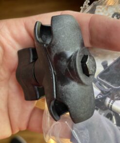 RAM Mounts RAP-B-201U-A Composite Double Socket Arm - Short Arm Compatible with B Size 1" Ball Components 36 B1HrYV6DSqS