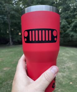 Arctic Tumblers | 30 oz Matte Red Insulated Tumbler with Straw & Cleaner - Retains Temperature up to 24hrs - Non-Spill Splash Proof Lid, Double Wall Vacuum Technology, BPA Free & Built to Last 30 oz Tumbler Matte Red Powder Coat 20 B1IAz M6N3S 3