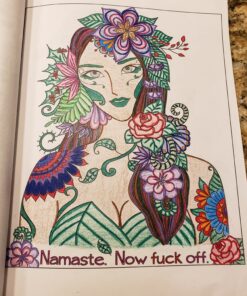 Calm the F*ck Down: An Irreverent Adult Coloring Book Paperback, Coloring Book 78 B1IFQfjvTYS