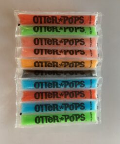 Otter Pops, Original Assorted Freezer Pops, 1oz Freeze Pops in Six Zippy Flavors, 100 Count, (85100) 1 Ounce (pack of 100) 36 B1IGhzBhRLS